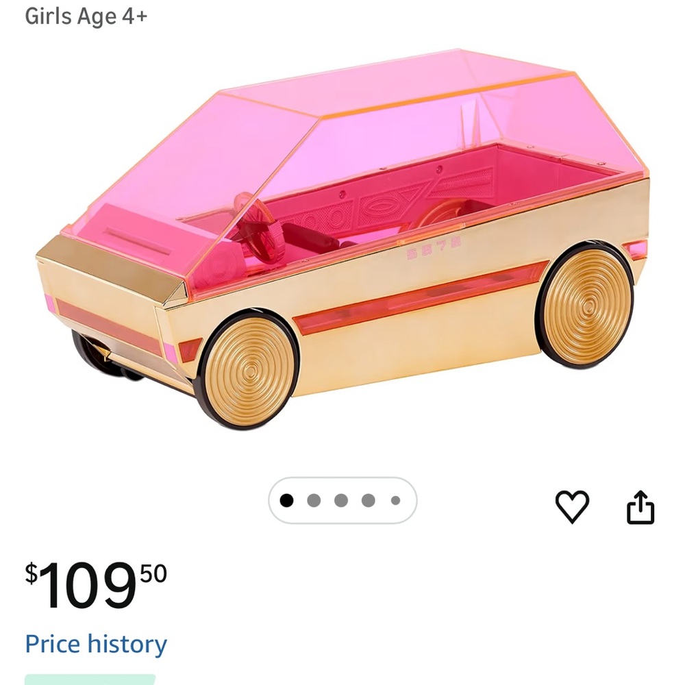LOL Surprise Party Cruiser Car